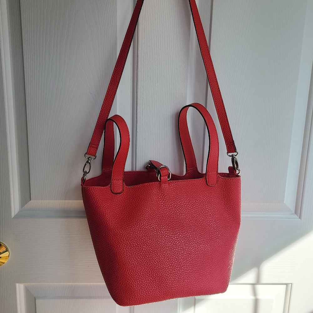 Pink Louenhide Purse - Basket style